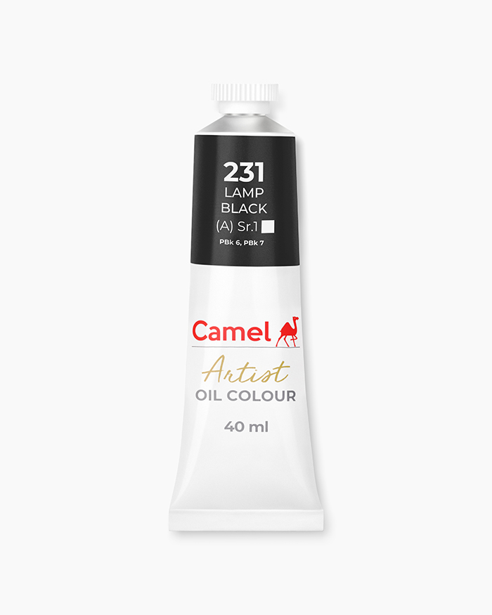 Camel Artist Oil Colours Lamp Black
